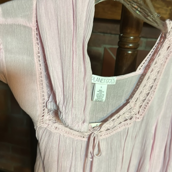 Ladies brand new size large pink long sleeve top. - Picture 5 of 5